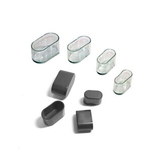 椭圆防滑保护套凳腿沙发椅子垫软胶硅胶贴防噪音圆管橡胶套桌子垫