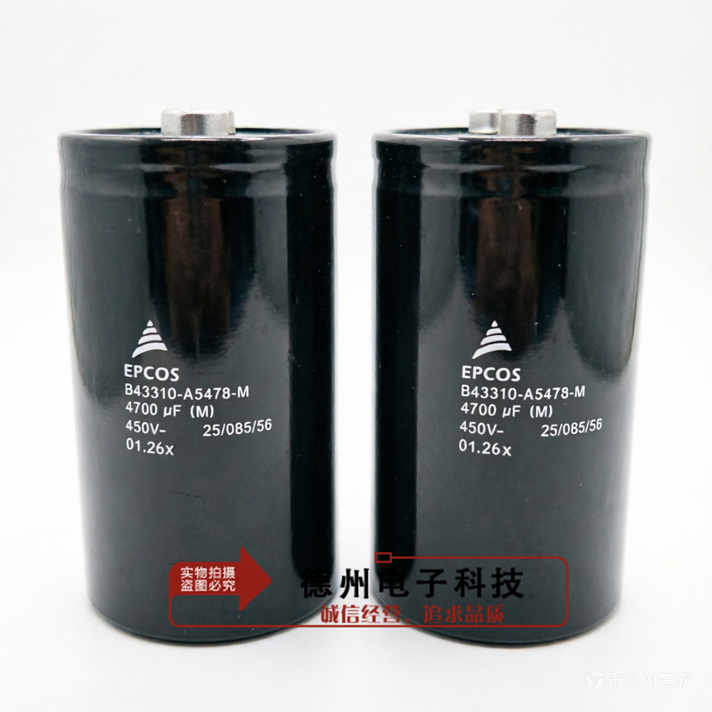 全新450V4700UF B43310-A5478-M EPCOS德国进口变频器电容 西门子