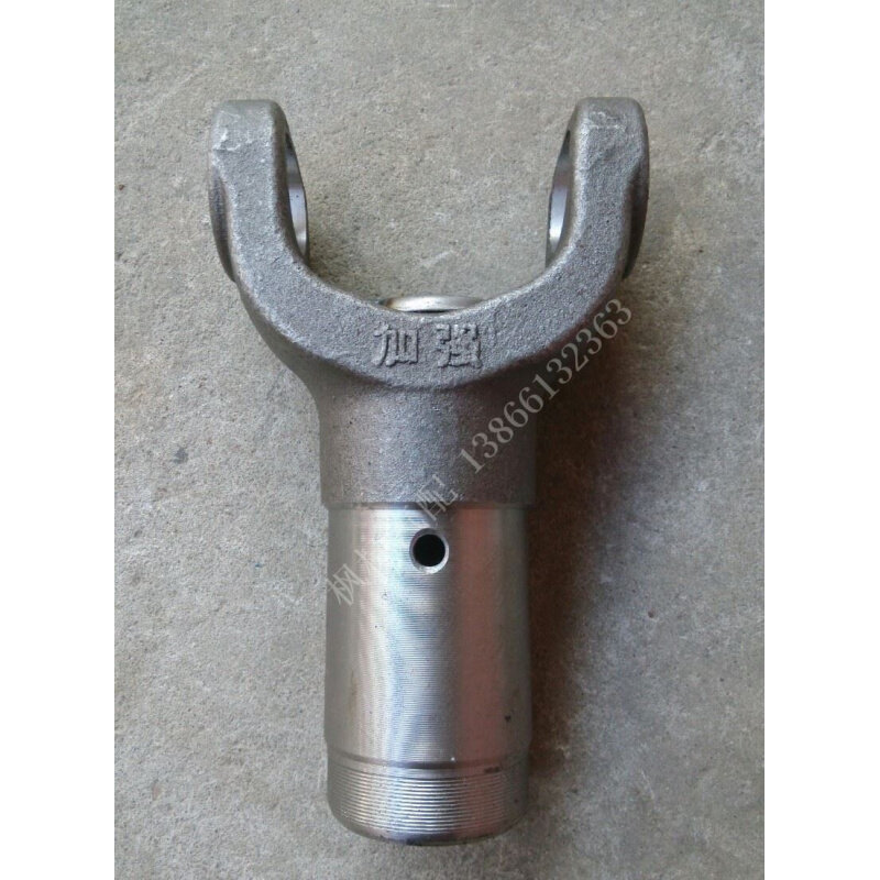 140货车万向节;伸缩叉 &phi39*118万向节轴叉 花键齿16齿伸