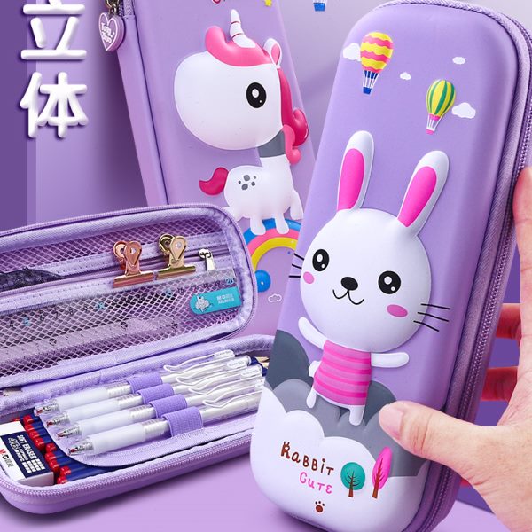 文具盒女女孩多功能可年级铅笔袋儿童铅笔准备入园笔袋款修正带女