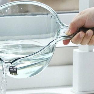 长柄摇塑料水水勺漂舀水家用勺子水厨房水勺水瓢加厚舀子