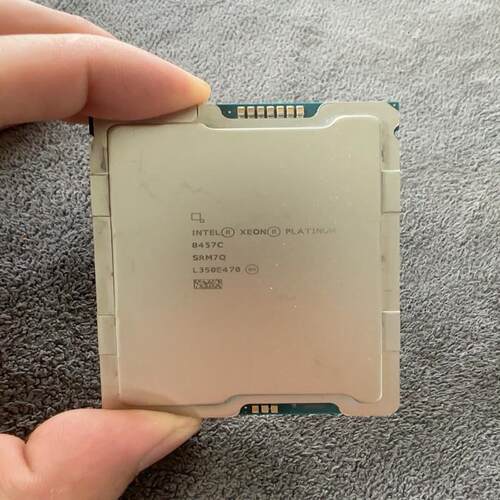 议价英特尔 铂金 8457C 正式版CPU  12可维修
