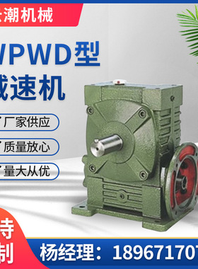 WPWD型蜗轮蜗杆起重机立式同轴式硬齿面减速机变速箱减速器变速器