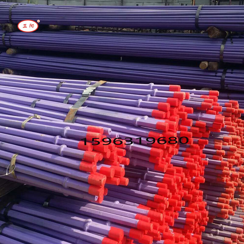 三阳隧道钎杆 六棱中孔B22凿岩机钻杆  中空锚杆