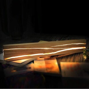 6.5cm Wall Rotatable FLamp Wooden Grain Thr Color Wood
