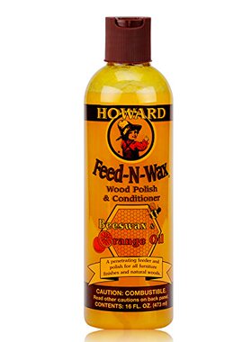 Howard FW0016 Feed-N-Wax Woodz Polish and Conditioner Beeswa