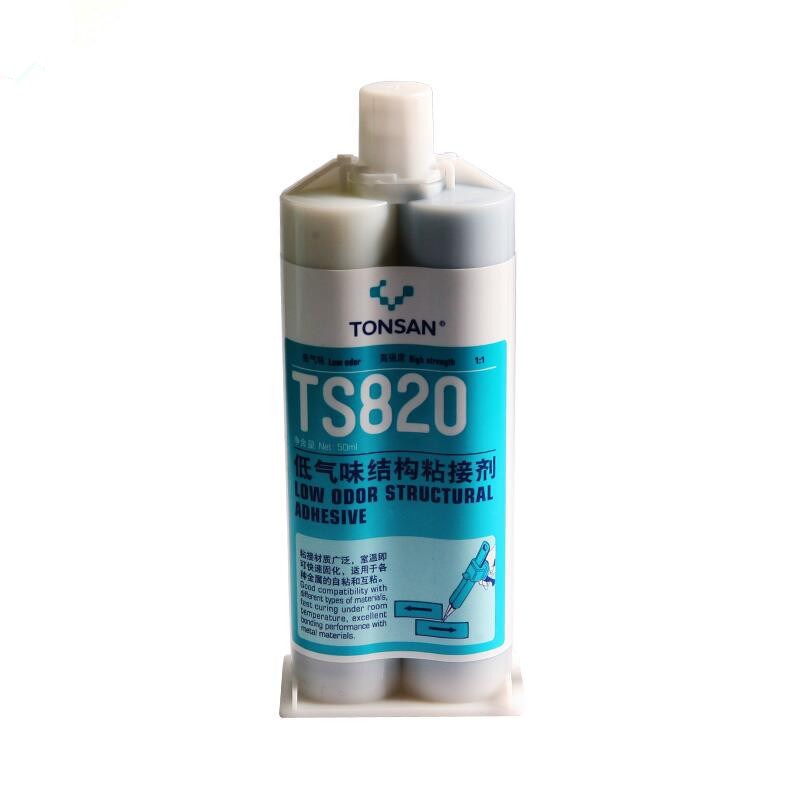 可赛新TbS820结构胶 低气味结构胶粘剂 富乐双组份AB胶