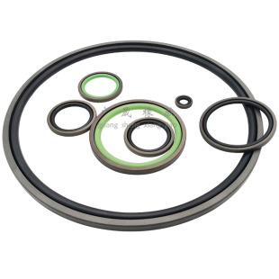 275 249 254 280 8.1 GSF格莱圈STD孔用双向组合油封PG 259 270