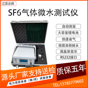 智能露点仪自动带电变电站开关湿度精密测速快 SF6气体微水测试仪