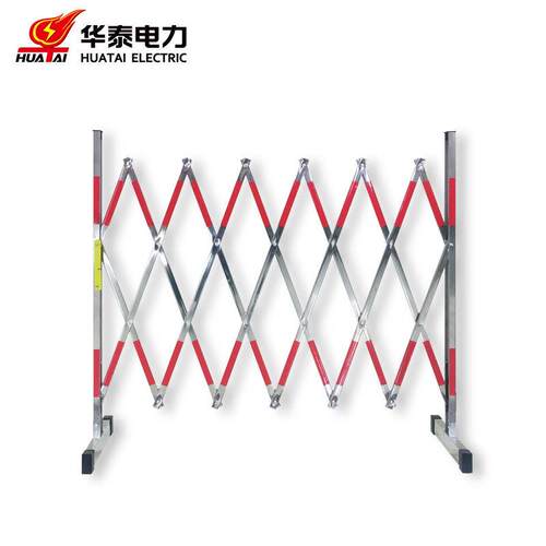 华泰不锈钢伸缩安全围栏可移动片式收缩栅栏不锈钢围栏1.2*2.5米