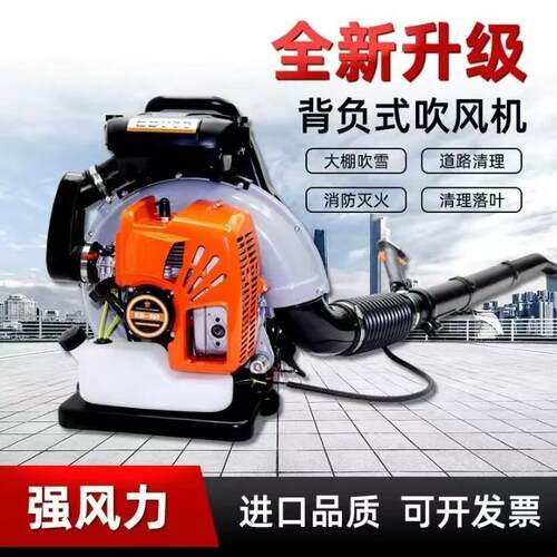 背负式大棚吹雪机 二冲程风力灭火机工地除尘机建筑专用EB985