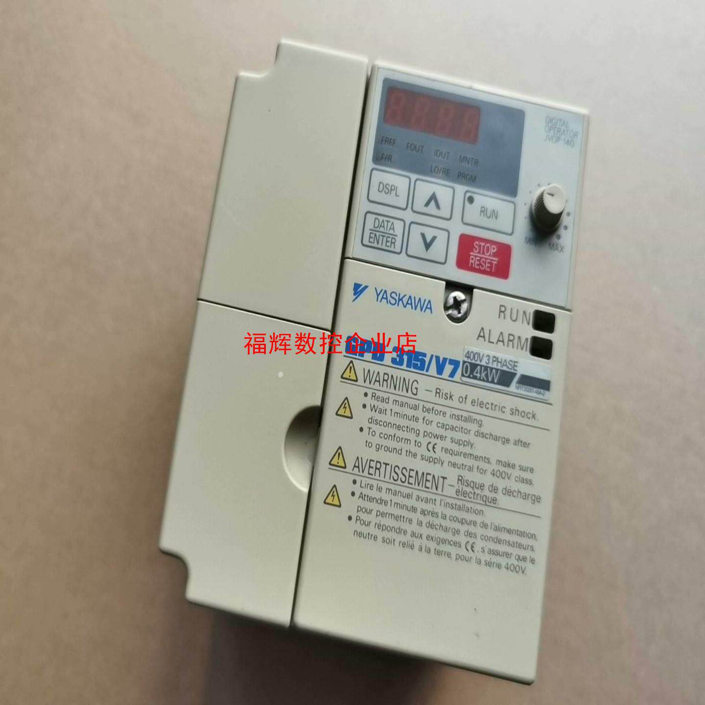 安川变频器CIMR-V7AM40P4功能正常【询价】