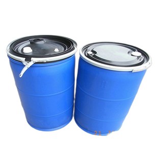 61少儿节圆g形双环美式 桶 法兰塑料桶200KG公斤铁箍大小口化工包装