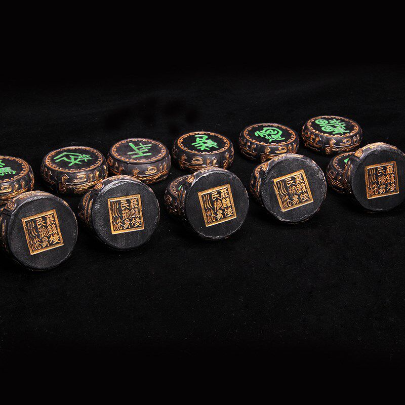 国家非遗 1991年制《象棋墨》老D墨块 胡开文纯松烟磨块 收藏