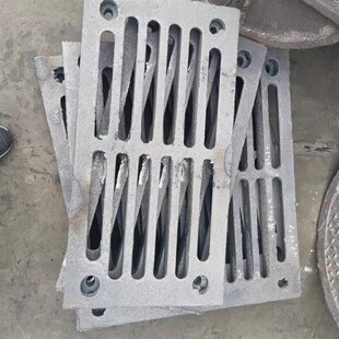 铸钢沟盖板雨e水篦子沉沙池盖板1140 头机场重型铸钢井池盖 380码