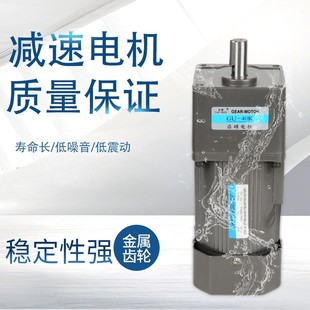 沿硕 5IK1N20RUG 微型齿轮变速 交流电 120W减速电机调速马达