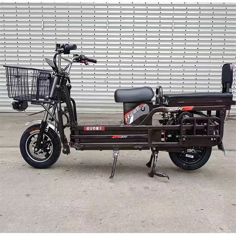 载重王电动车72V拉货外卖电瓶电动摩托车