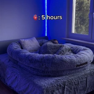 人类狗窝懒人狗床懒人沙发床人E睡巨大狗窝猫窝可拆洗狗床