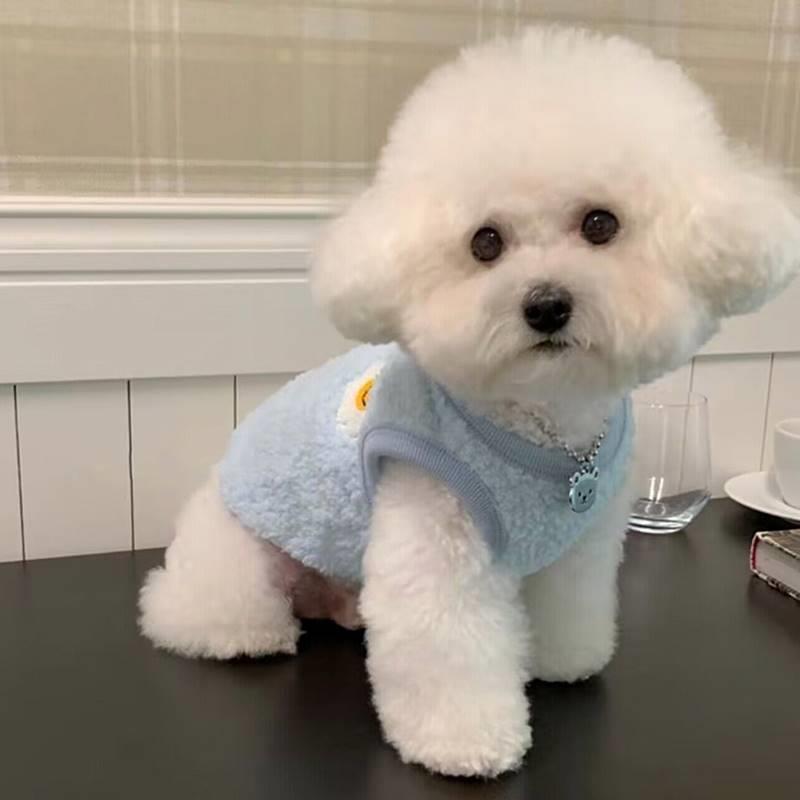 泰迪狗狗衣服2023新款小型贵宾犬秋装冬季雪纳瑞比熊宠物幼犬马甲
