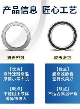 日本进口ZCD轴承61807 61808 61809 61810 61811 61812 61813ZZ*