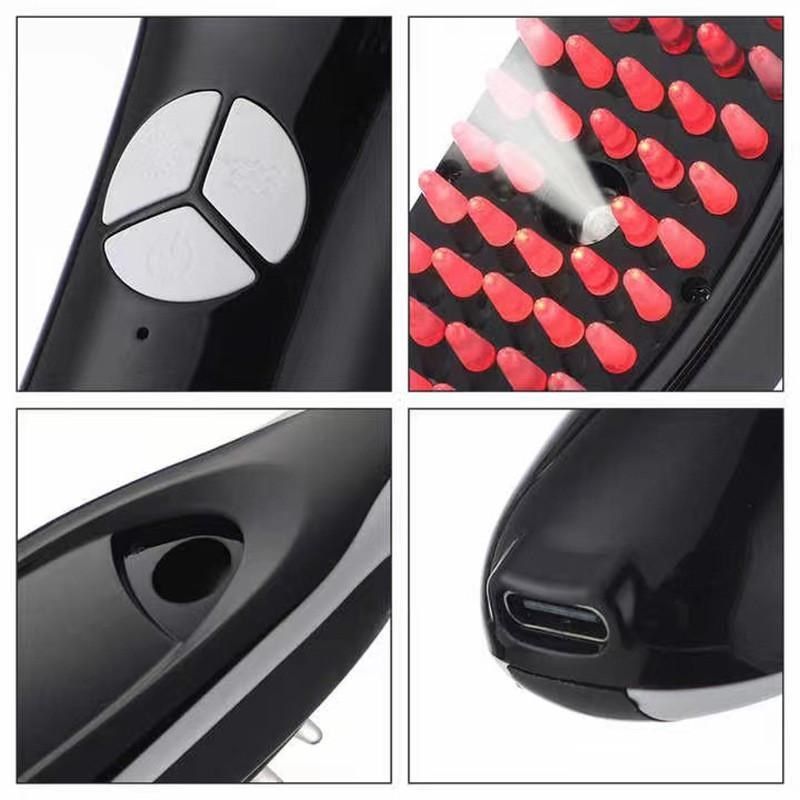 多功能喷雾液体引导电动按摩梳红蓝光头皮药D物头发生长梳防脱发,个人护理/保健/按摩器材,生发仪,淘宝优惠券,粉丝福利购,淘宝优惠卷