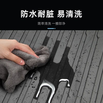 适用ToyotaCRUISERLC71两门A运兵LC76右舵肽港版脚垫TPE防水耐磨