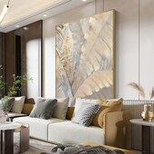 饰画玄关挂画美式 客厅沙发背景墙装 轻奢壁 家大业k大 手绘油画