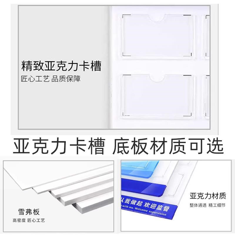 餐饮服务食品安全信息公示栏牌健康许可证展N示牌上墙制度两个责