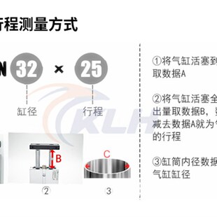 双杆双轴气缸TN 双出气动 TDA40X30X40X50X75X100X125XO150X200