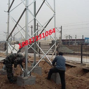 GFL2 19四角避雷塔三角接R闪器23米30米40 20钢结构避雷针塔GFL1