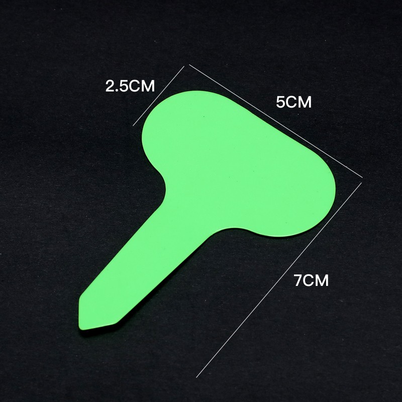 宏荣PVC园艺标签插地牌s标识牌塑料防水多肉标牌花卉植物盆栽插牌