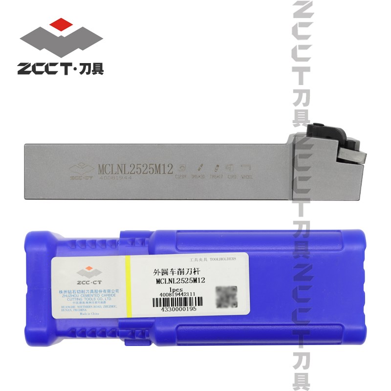 ZCC外圆车削刀杆MCLNR2525M12J/MCLNL2525M12
