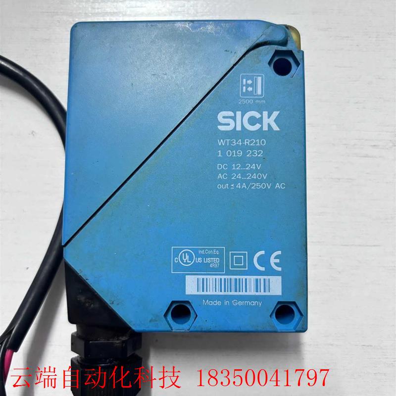 议价SICK西克WT34-R210,成色较差,清货处理,成色拍摄