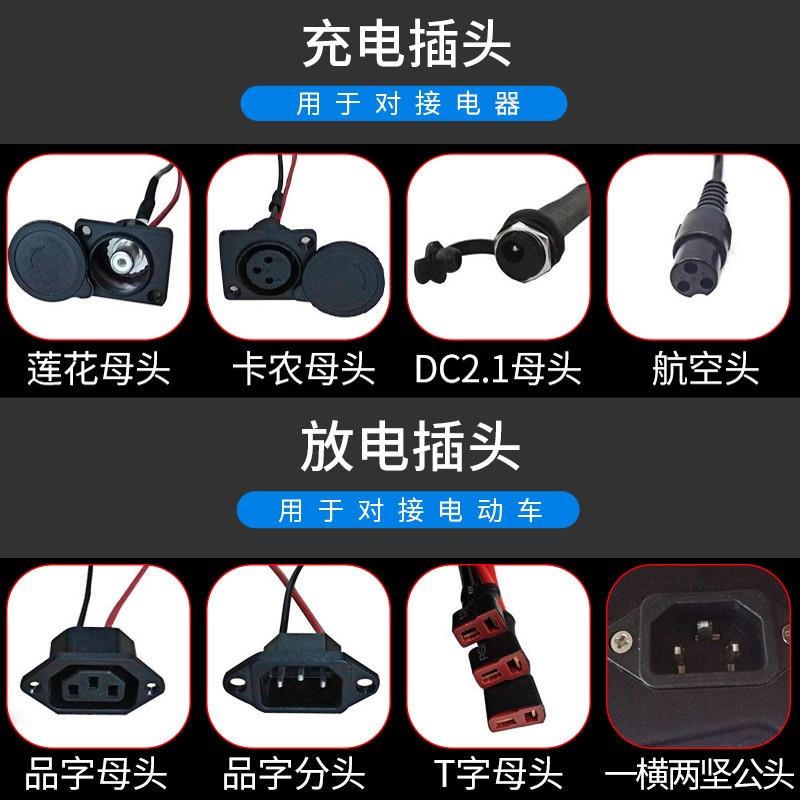 36V48V20AH电动车锂电池折叠单车尾座改装大容量便携电瓶代驾外卖