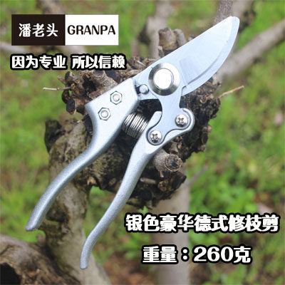 园艺修枝剪刀 葡萄整枝果树剪子 树枝摘果剪 粗枝剪德国工具包邮