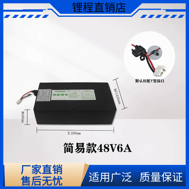 两轮电动车锂电池48v全新原厂直销正品电池6-20A电动自行车通用原