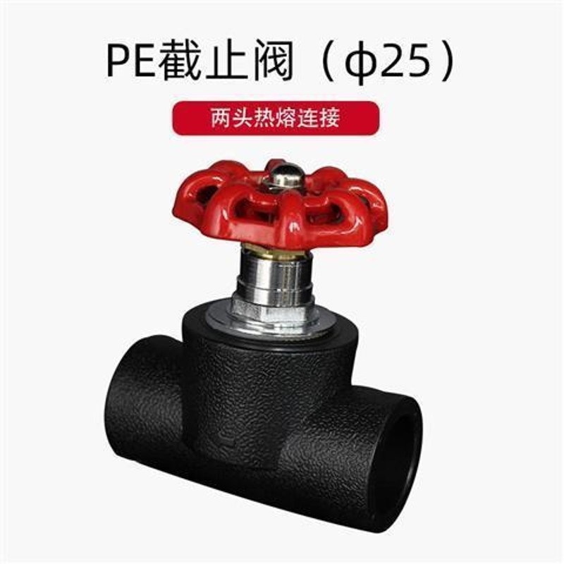 PPR升降式截止阀4分20 PE水管阀门6分25闸阀开关手柄排气管材配件