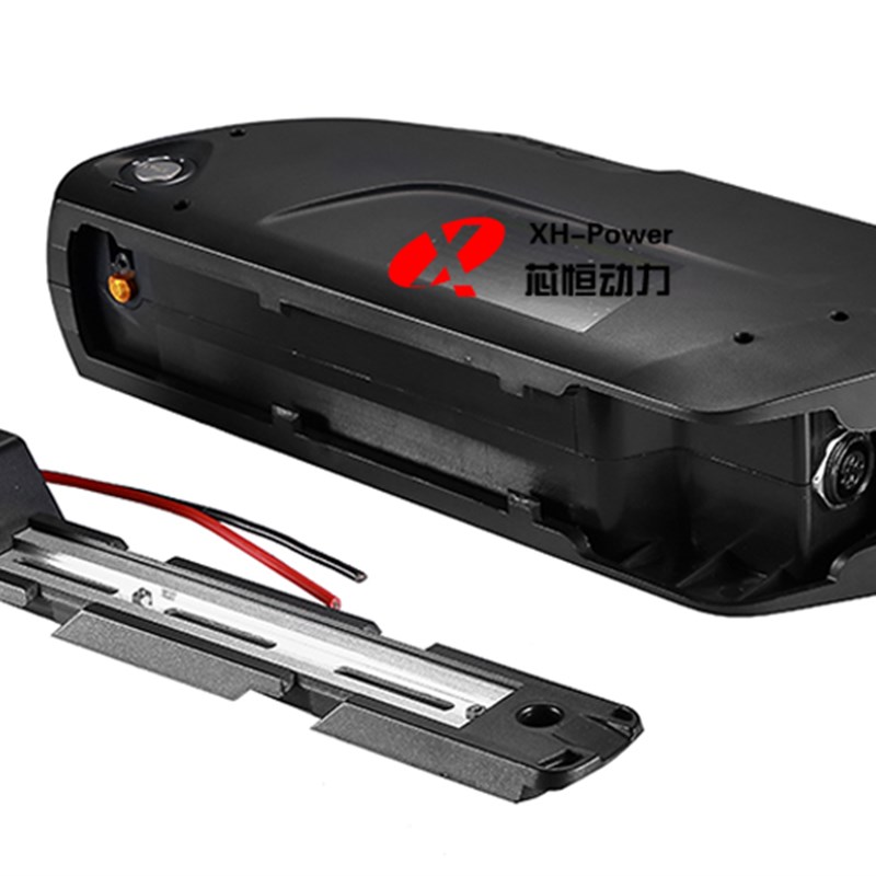 电动车锂电池36V48V虎鲨款电池外12AH15ah进口电池山地车改装电瓶