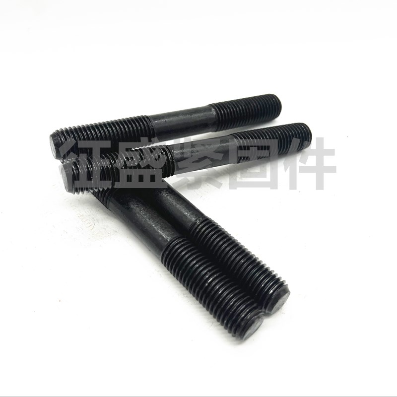 12.9级双头螺丝模具高强度螺杆压板螺栓丝杆螺柱M10M12M14M16M20