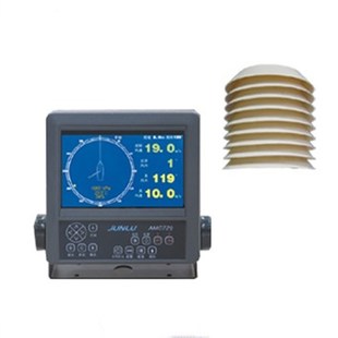 全新 AMC729超声波气象仪 7寸船用风向风速仪