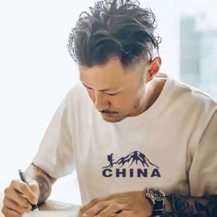 香港余文乐同款集合款T恤品质宽松休闲短袖美式复古男女半袖大码