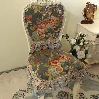 欧式高端餐桌椅子坐垫靠背套罩轻奢高级感美式餐椅垫套装四季通用