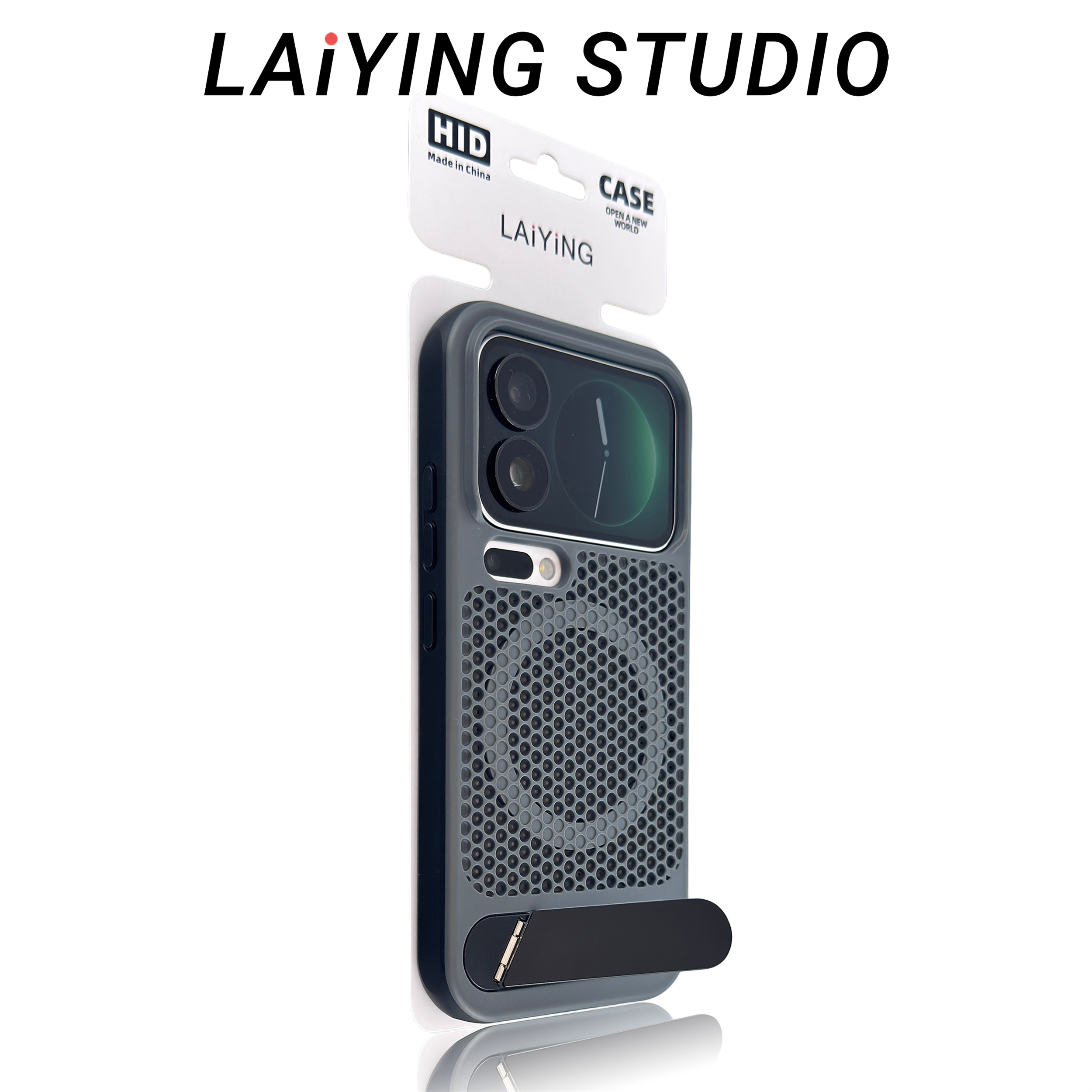 [蜂窝散热一体支架]适用小米17promax手机壳17pm高级感网孔透气xiaomi17pro磁吸创意肤感超薄防摔保护17男女