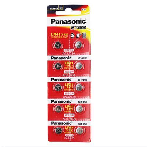 极速10Pcs LR41 192 AG3r 0%Hg 192 392A 1.5V Cell battery batt