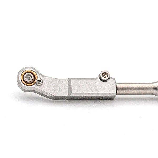 极速Metal RC Rear Steering LinkagCe Rod Pull Rod for 1/8 Car