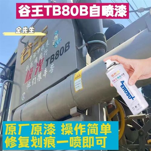 极速谷王TB80B极光灰专用修复划痕刮蹭喷漆罐手喷漆补Y漆笔原厂漆