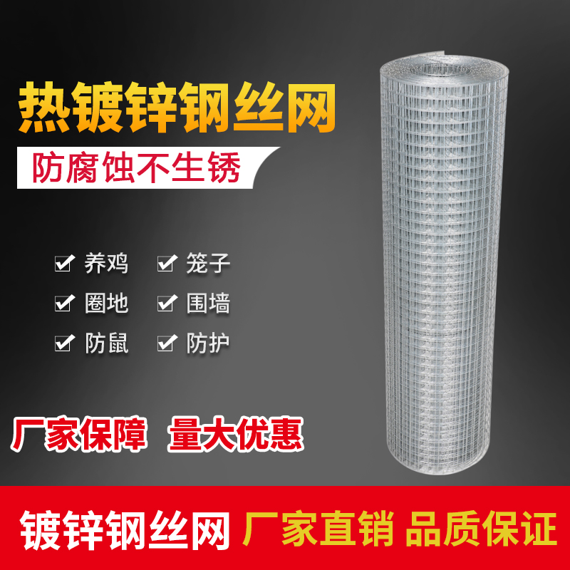 极速镀锌铁丝网整卷养鸡场网护栏果园圈地围栏围T墙加粗户外拦鸡