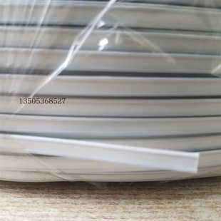 极速厂家双芯KN95内置鼻梁条双铁丝定型鼻梁O夹条骨架包胶扁形定