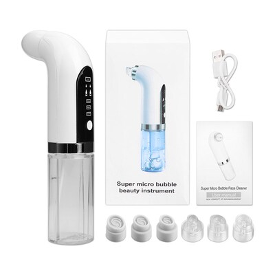 极速Electric Blackhead Remover  FaciaHl T-zone Cleaner Black
