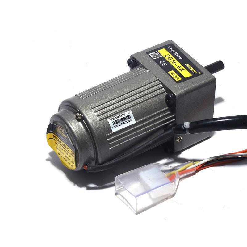 极速6W 220V交流齿轮减速电机w2IK6GN-C 2GN15K调速定速可逆马达
